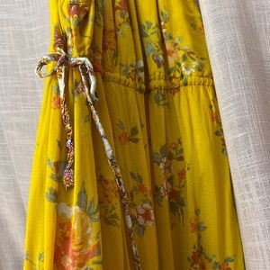 Free People Georgia Jumpsuit, floral Size Medium